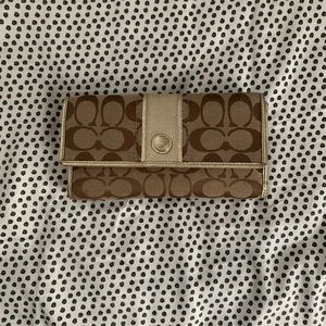 Coach Wallet, Coach Logo Print
